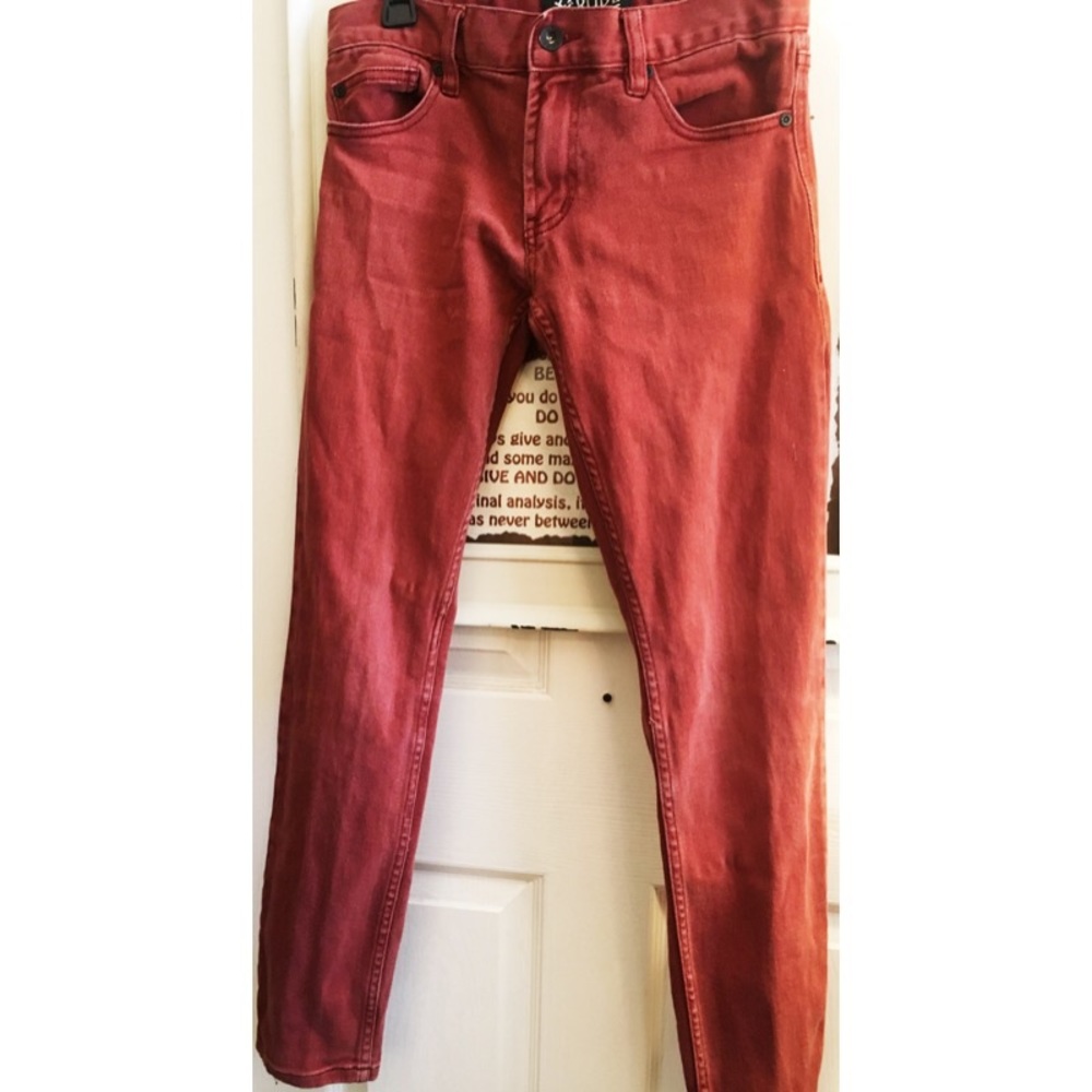 Rude Jeans - Red Skinny Jeans